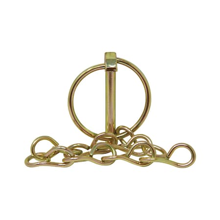 A & I Products Lynch Pin, w/ Chain .250" (5 pk) 6" x4" x2" A-PN102C